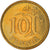 Moneda, Finlandia, 10 Pennia, 1964, MBC+, Aluminio - bronce, KM:46