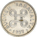 Moneta, Finlandia, Markka, 1957, BB+, Ferro placcato nichel, KM:36a