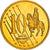 Dania, 10 Euro Cent, 2003, unofficial private coin, MS(64), Mosiądz