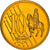 Polónia, 10 Euro Cent, 2003, unofficial private coin, AU(55-58), Latão