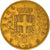 Moeda, Itália, Vittorio Emanuele II, 20 Lire, 1863, Torino, EF(40-45), Dourado