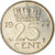 Monnaie, Pays-Bas, Juliana, 25 Cents, 1977, TTB+, Nickel, KM:183