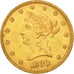 Stati Uniti, Coronet Head, $10, Eagle, 1880, U.S. Mint, Philadelphia, BB+, Or...