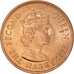Munten, Mauritius, Elizabeth II, 5 Cents, 1975, PR, Bronzen, KM:34