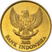 Moneta, Indonesia, 500 Rupiah, 2002, MS(63), Aluminium-Brąz, KM:59