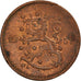 Coin, Finland, Markka, 1951, VF(30-35), Copper, KM:30a