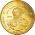 Malta, 50 Euro Cent, 2004, unofficial private coin, MS(65-70), Brass