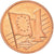 Eslováquia, Fantasy euro patterns, Euro Cent, 2003, MS(64), Cobre