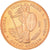 Grã-Bretanha, Euro Cent, 2002, unofficial private coin, MS(65-70), Aço Cromado