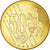 Gran Bretaña, 50 Euro Cent, 2002, unofficial private coin, FDC, Cobre chapado