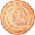 Suécia, 5 Euro Cent, 2004, unofficial private coin, MS(64), Aço Cromado a