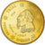 Suécia, 50 Euro Cent, 2004, unofficial private coin, MS(63), Aço Cromado a