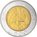 Moneta, San Marino, 500 Lire, 1994, Rome, SPL+, Bi-metallico, KM:314