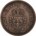 Moneda, Estados alemanes, PRUSSIA, Wilhelm I, 3 Pfennig, 1867, Cleves, MBC