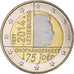 Luksemburg, 2 Euro, 175 Joer, 2014, Utrecht, Iridescent, MS(63), Bimetaliczny