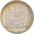 Moneta, Francja, Turin, 10 Francs, 1939, Paris, AU(50-53), Srebro, KM:878