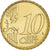 Lithuania, 10 Euro Cent, 2015, UNZ, Nordic gold