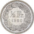 Moneta, Szwajcaria, 1/2 Franc, 1980, Bern, Proof, MS(65-70), Miedź-Nikiel