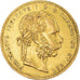 Moneda, Austria, Franz Joseph I, 8 Florins-20 Francs, 1874, MBC, Oro, KM:2269