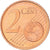 Chipre, 2 Euro Cent, Two mouflons, 2008, MS(63), Aço Cromado a Cobre