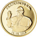 Vaticano, medalla, Le Pape François, 2013, FDC, Copper Gilt