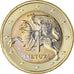 Litwa, Euro, 2015, AU(50-53), Bimetaliczny, KM:New