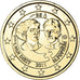 België, 2 Euro, Journée internationale des femmes, 2011, Brussels, gold-plated