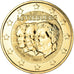 Lussemburgo, 2 Euro, Grand-Duché, 2011, gold-plated coin, SPL-, Bi-metallico