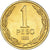 Moneta, Cile, Peso, 1990, SPL, Alluminio-bronzo, KM:216.2