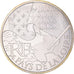 France, 10 Euro, Pays de la Loire, 2010, Paris, MS(63), Silver, KM:1665
