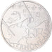France, 10 Euro, Rhone-Alpes, 2010, Paris, MS(60-62), Silver, KM:1670