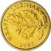 Coin, Croatia, 5 Lipa, 2005, MS(64), Brass plated steel, KM:5