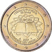 Pays-Bas, 2 Euro, Traité de Rome 50 ans, 2007, Utrecht, SPL+, Bimétallique