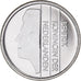 Münze, Niederlande, Beatrix, 25 Cents, 1991, UNZ, Nickel, KM:204