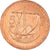 Moneda, Chipre, 5 Mils, 1980, SC+, Bronce, KM:39