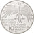 Moneta, Niemcy - RFN, 10 Mark, 1972, Karlsruhe, MS(63), Srebro, KM:133