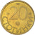Munten, Bulgarije, 20 Stotinki, 1992, UNC-, Nickel-brass, KM:200