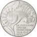 Munten, Federale Duitse Republiek, 10 Mark, 1972, Hamburg, UNC-, Zilver, KM:133