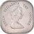 Moneda, Estados del Caribe Oriental , Elizabeth II, 2 Cents, 1981, EBC+