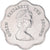 Moneda, Estados del Caribe Oriental , Elizabeth II, 5 Cents, 1989, EBC+