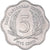 Münze, Osten Karibik Staaten, Elizabeth II, 5 Cents, 1989, VZ+, Aluminium