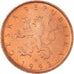 Coin, Czech Republic, 10 Korun, 1993, MS(60-62), Copper Plated Steel, KM:4