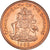 Moneda, Bahamas, Elizabeth II, Cent, 1992, FDC, Cobre chapado en cinc, KM:59a