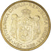 Coin, Serbia, 2 Dinara, 2007, AU(50-53), Nickel-brass