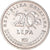 Moneta, Chorwacja, 20 Lipa, 1993, AU(50-53), Nickel platerowany stalą, KM:7