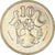 Munten, Cyprus, 10 Cents, 1992, ZF+, Nickel-brass, KM:56.3