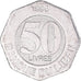 Moneta, Liban, 50 Livres, 1996, Royal Canadian Mint, AU(55-58), Stal nierdzewna