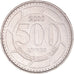 Moneta, Liban, 500 Livres, 2000, VF(30-35), Nickel platerowany stalą, KM:39