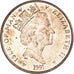 Munten, Eiland Man, Elizabeth II, Penny, 1991, PR+, Bronzen, KM:207