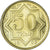 Munten, Kazachstan, 50 Tyin, 1993, PR+, Copper Plated Zinc, KM:5a